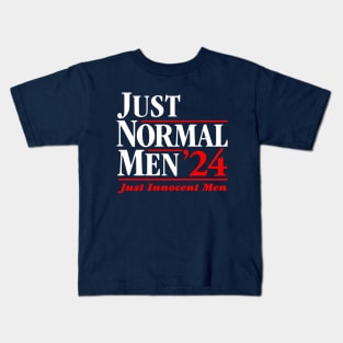 Just Normal Men Just Innocent Men 24 Kids T-Shirt